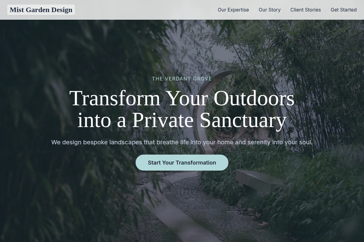 Mist Garden Design